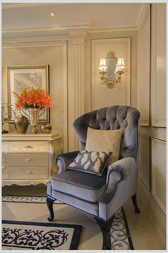 精美大气椅子欧式简欧两居室图片