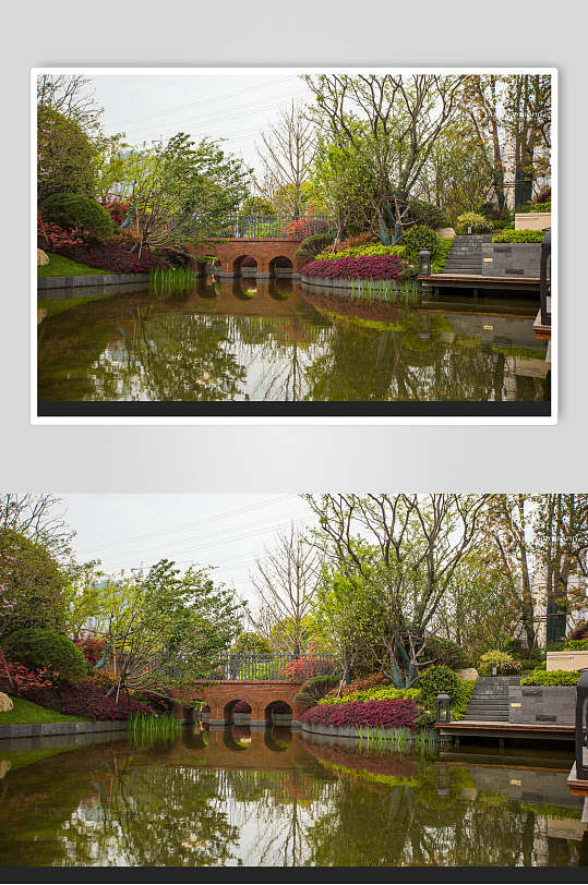 湖景独墅湖低密度生态别墅景观设计图片