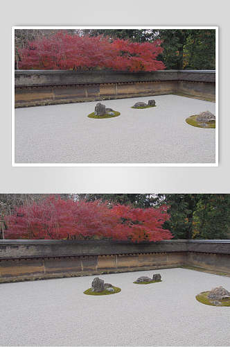 简约日式庭院图片