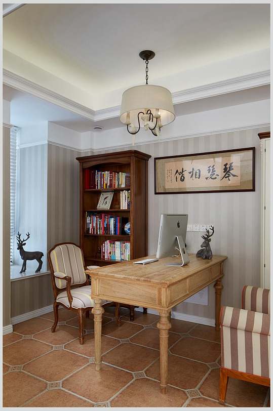 书房设计室内精装图片