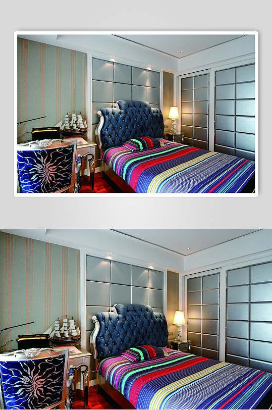 木船灯具简约大气卧室家装设计图片
