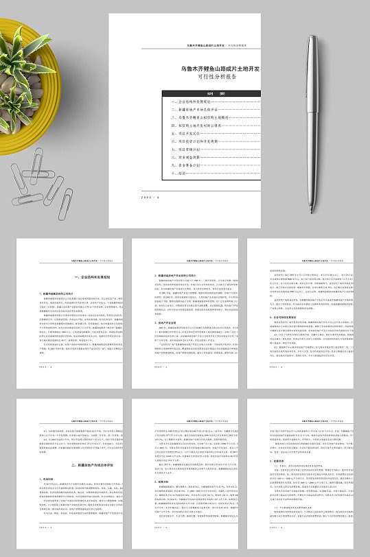 乌鲁木齐鲤鱼山路成片土地开发可行性分析报告WORD