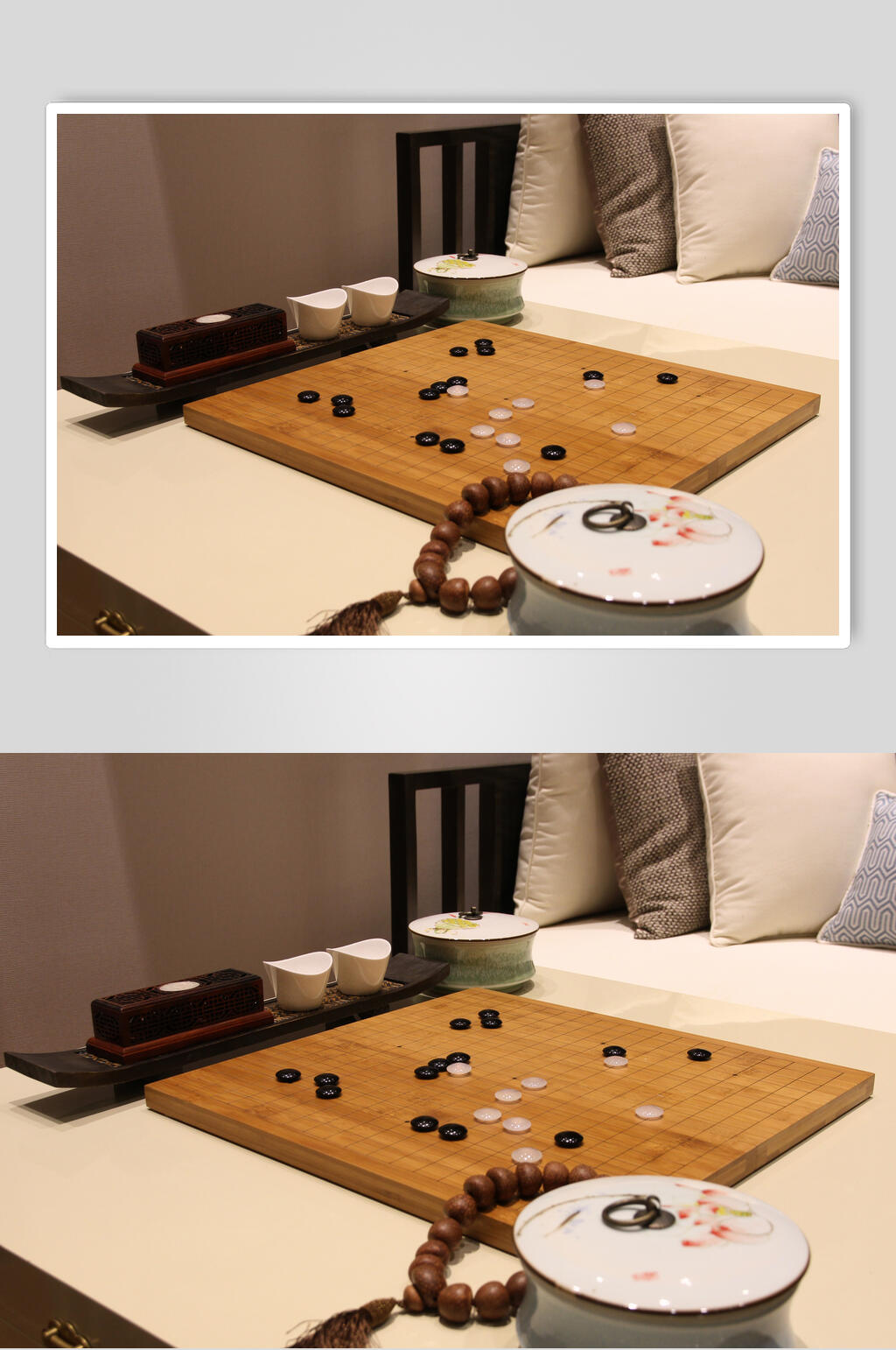 个性高端棋盘杯子复古装修设计图片素材