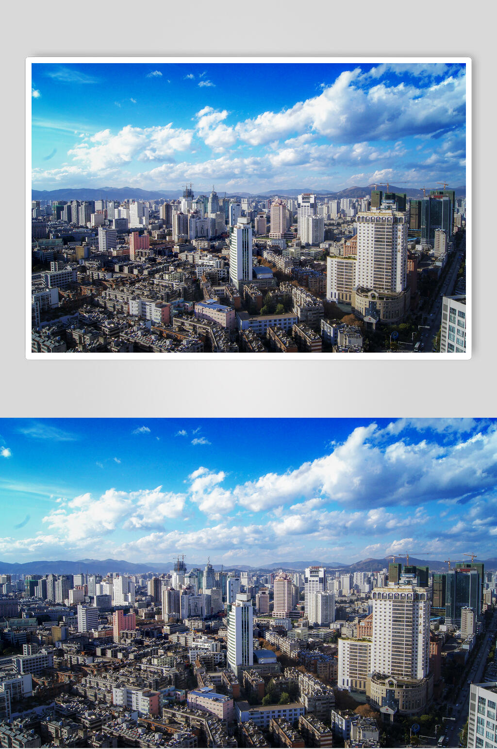 昆明房屋全景图片素材