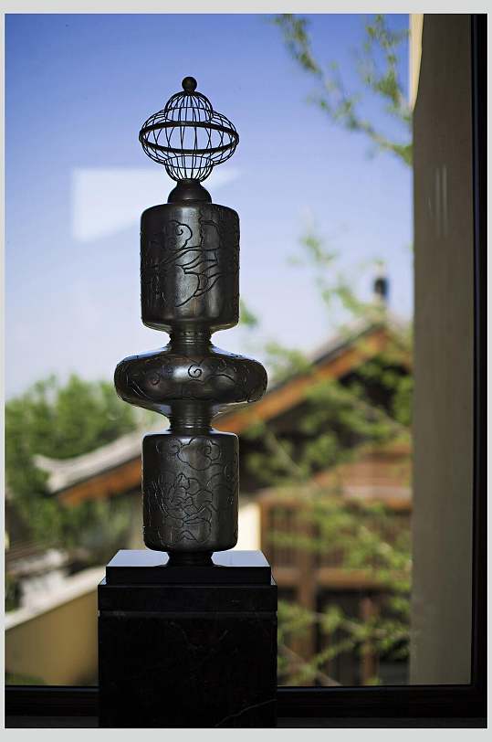 可爱铁器植物房檐个性别墅家装图片