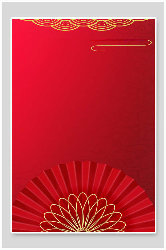 唯美大气创意红色新年背景立即下载线条时尚大气创意喜庆新年红色背景