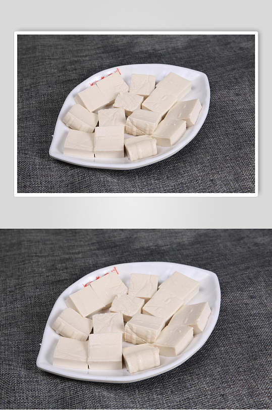 冻豆腐火锅配菜摄影图片