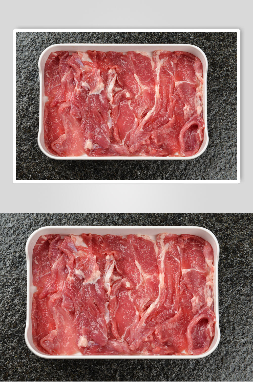鲜红牛肉素材