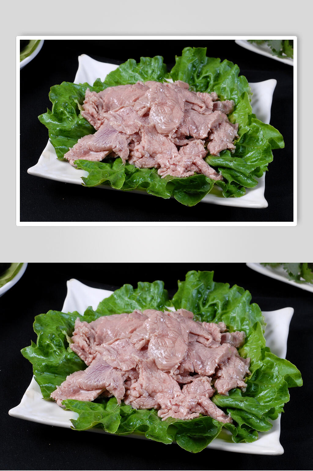青菜牛肉素材