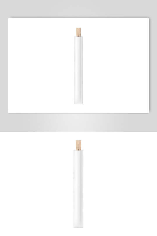 筷子包装贴图样机