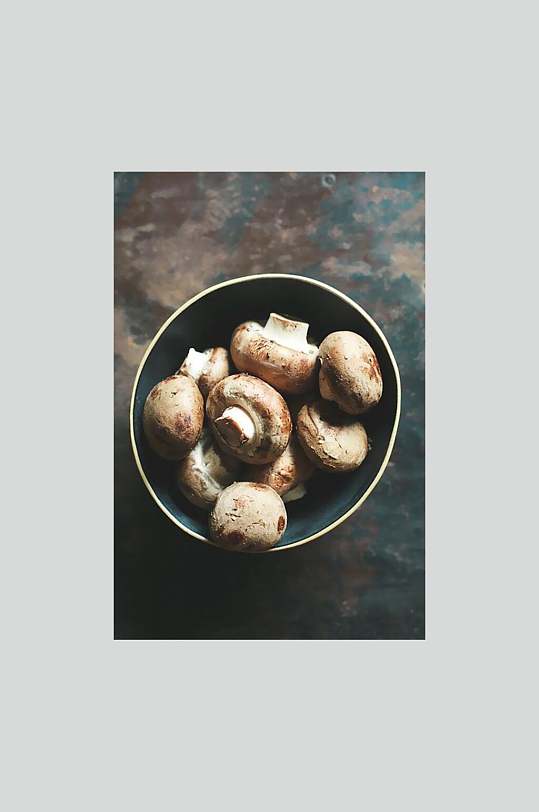 圆头菇美食图片