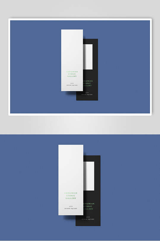 便签书签时尚品牌文创vi设计样机