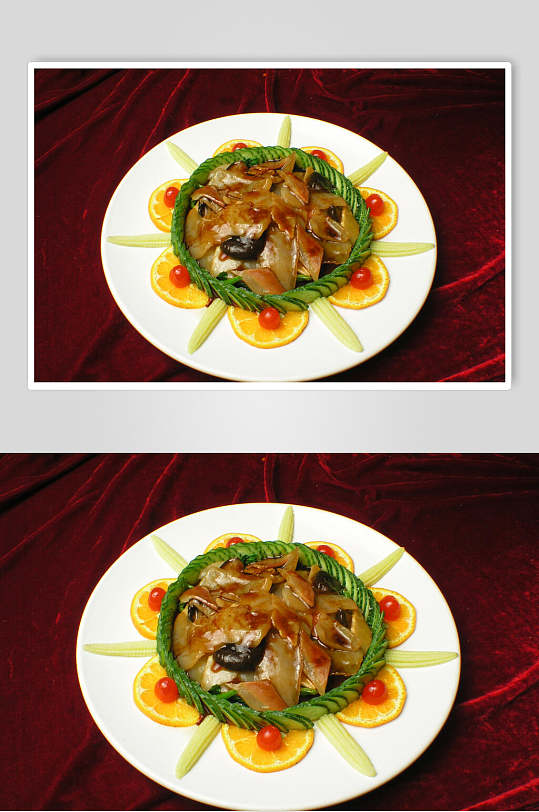 红烧裙边家常菜品图片