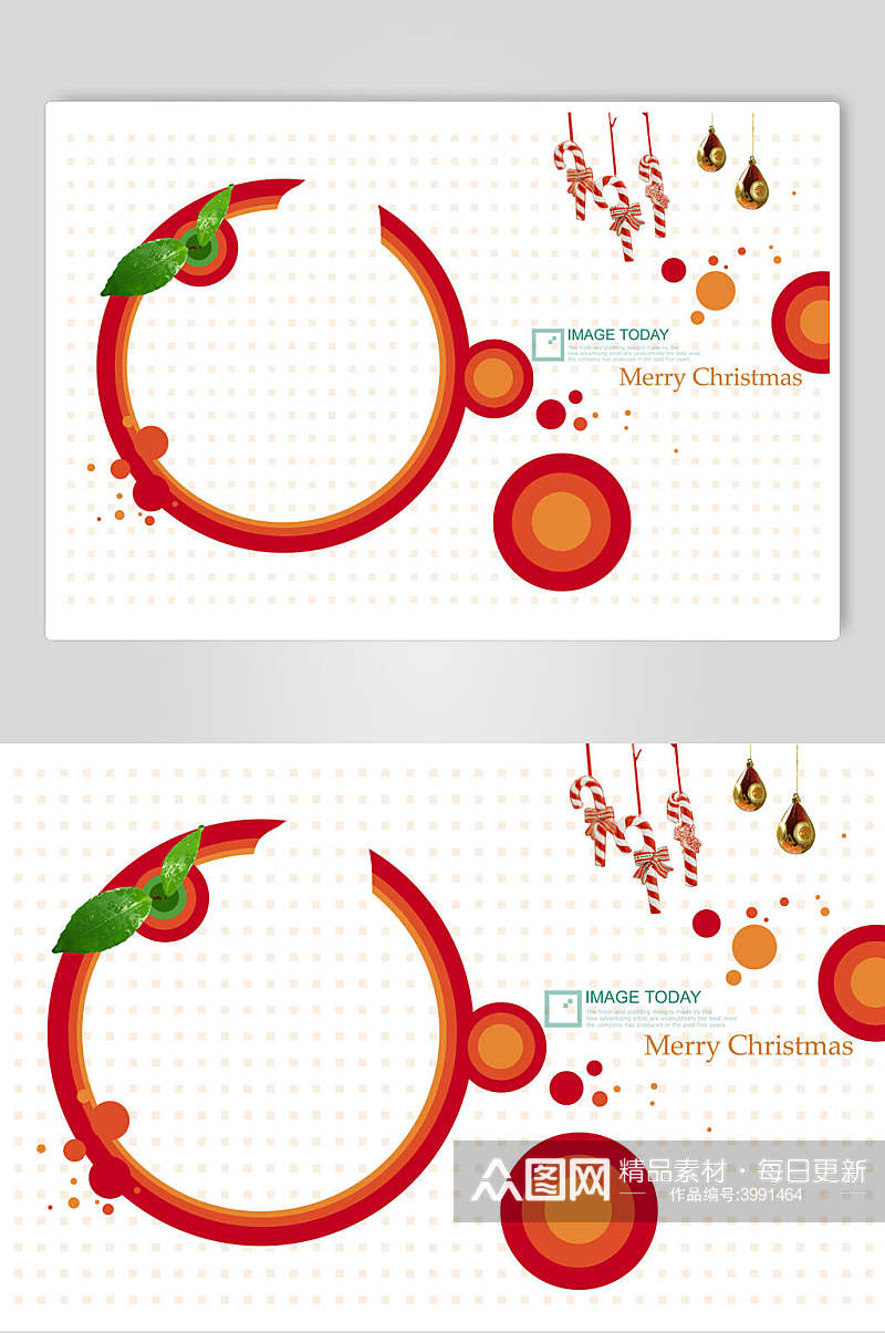 红色圣诞节素材素材