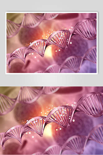 粉色干细胞医学病毒图片