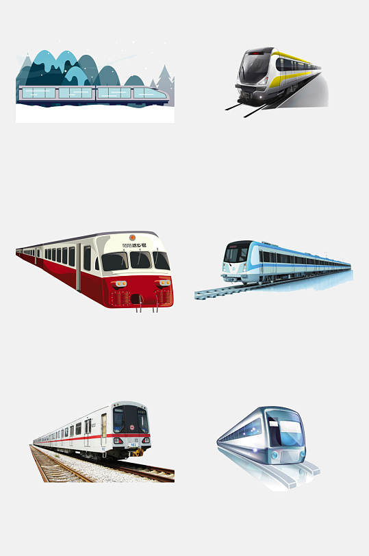卡通高铁动车免抠素材立即下载创意高铁动车免抠设计素材人物高铁动车