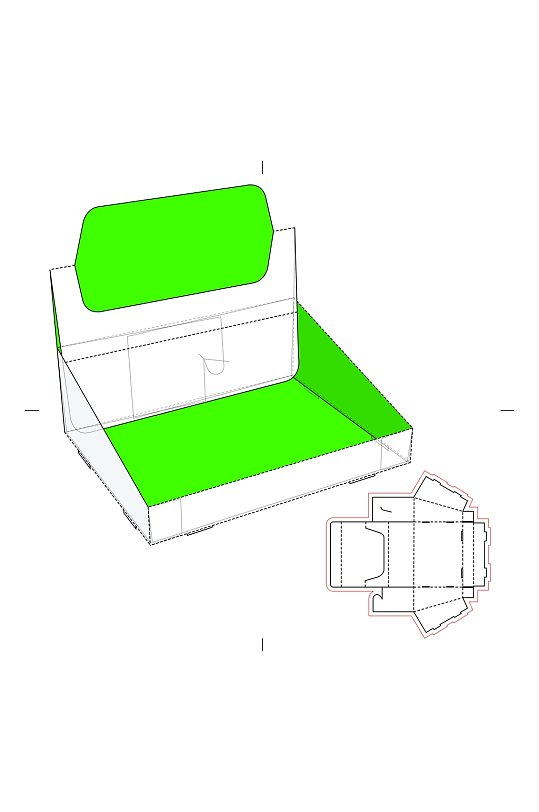 包装盒展开效果图图片-包装盒展开效果图设计素材-包装盒展开效果图