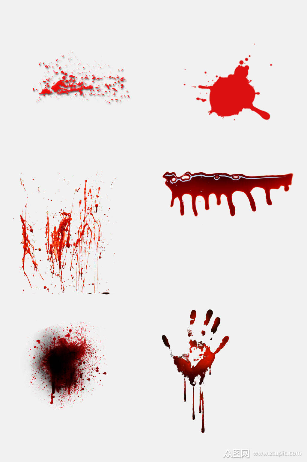 血液血迹免抠设计素材素材