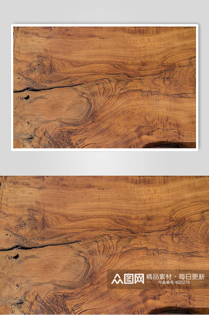 高端大气裂缝棕色自然木木纹面图片素材