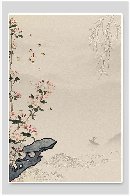 古典中国风古朴背景