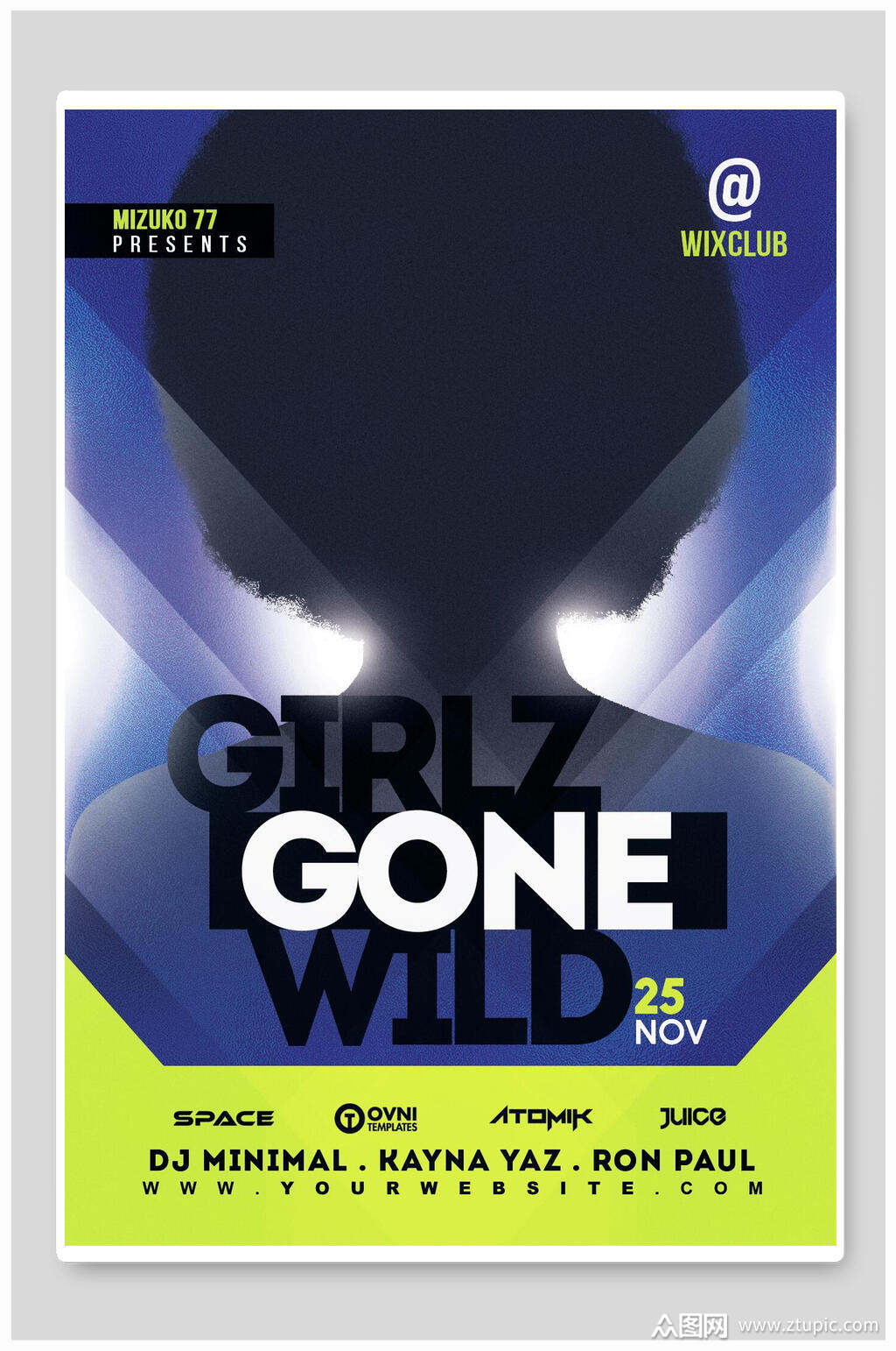 gone欧美人物海报素材