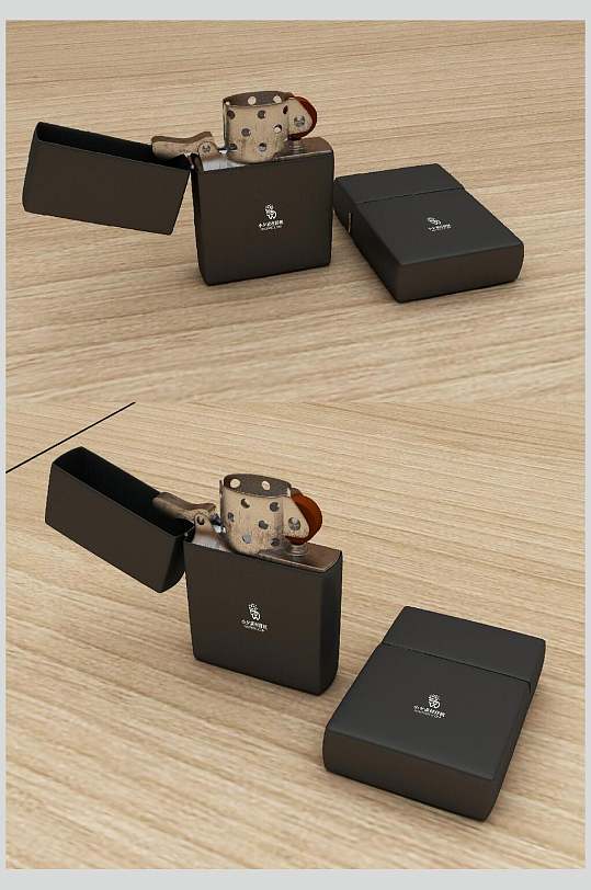 英文字母打火机高端精致vi设计样机