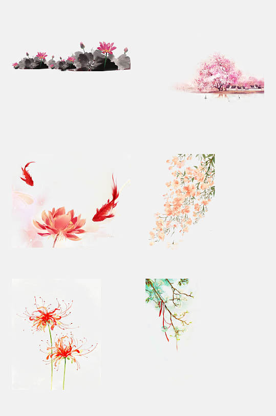 插画彼岸花图片 插画彼岸花素材下载 众图网