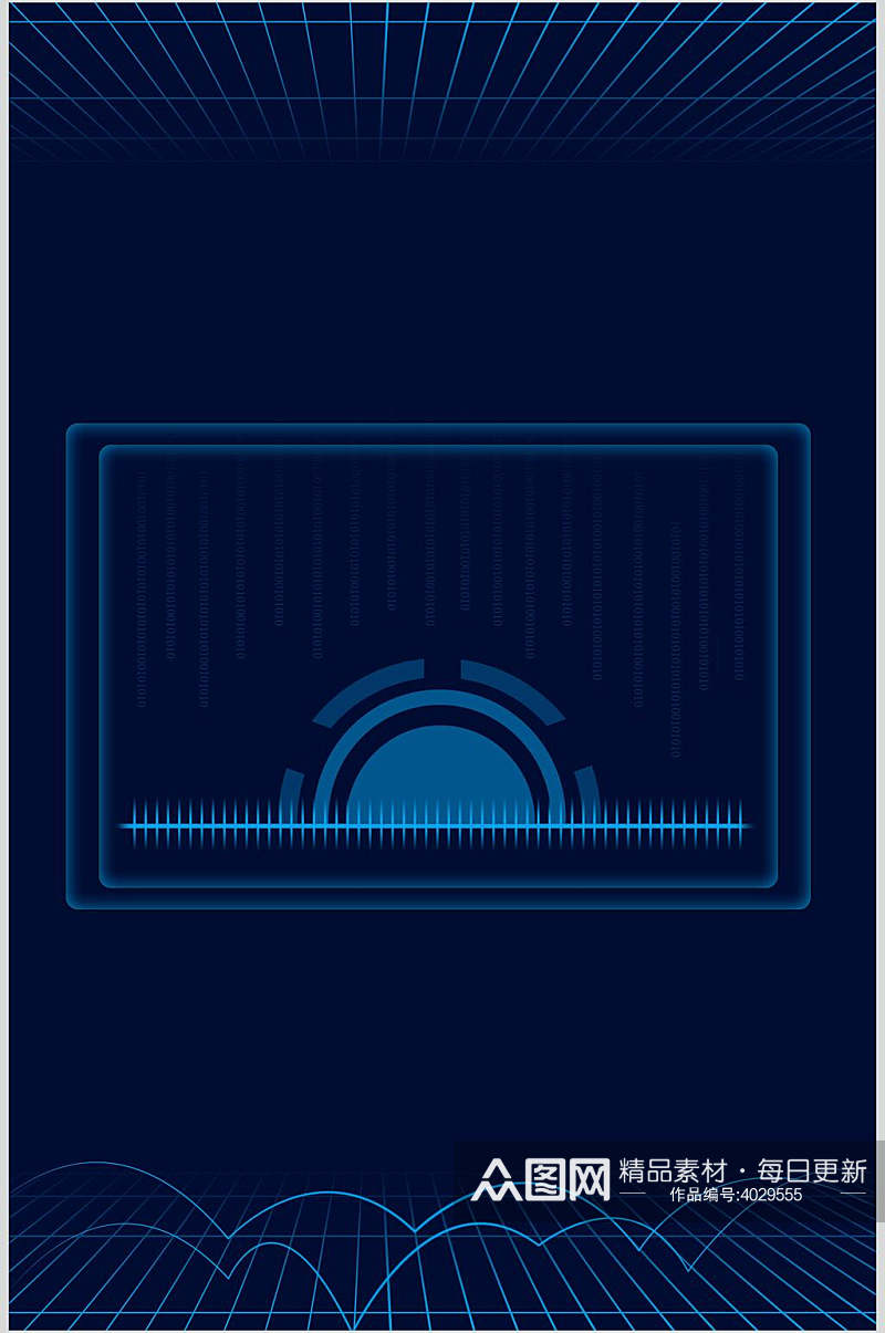 方框科技元素素材素材