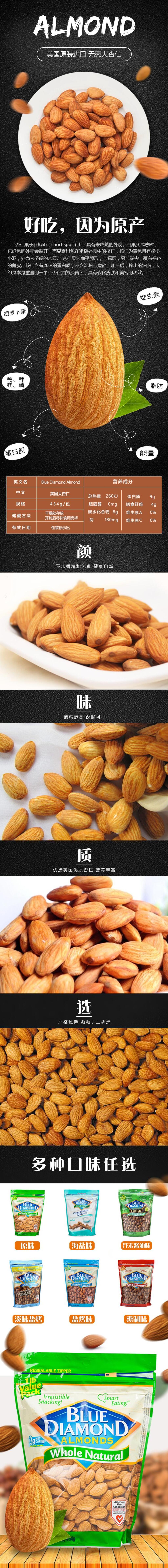 好吃因为原产坚果详情页素材