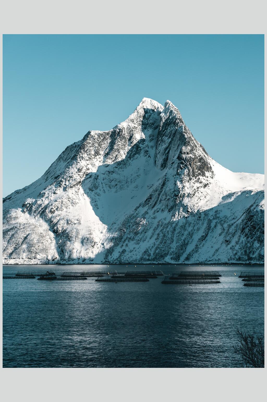 山峰雪山高清图片素材
