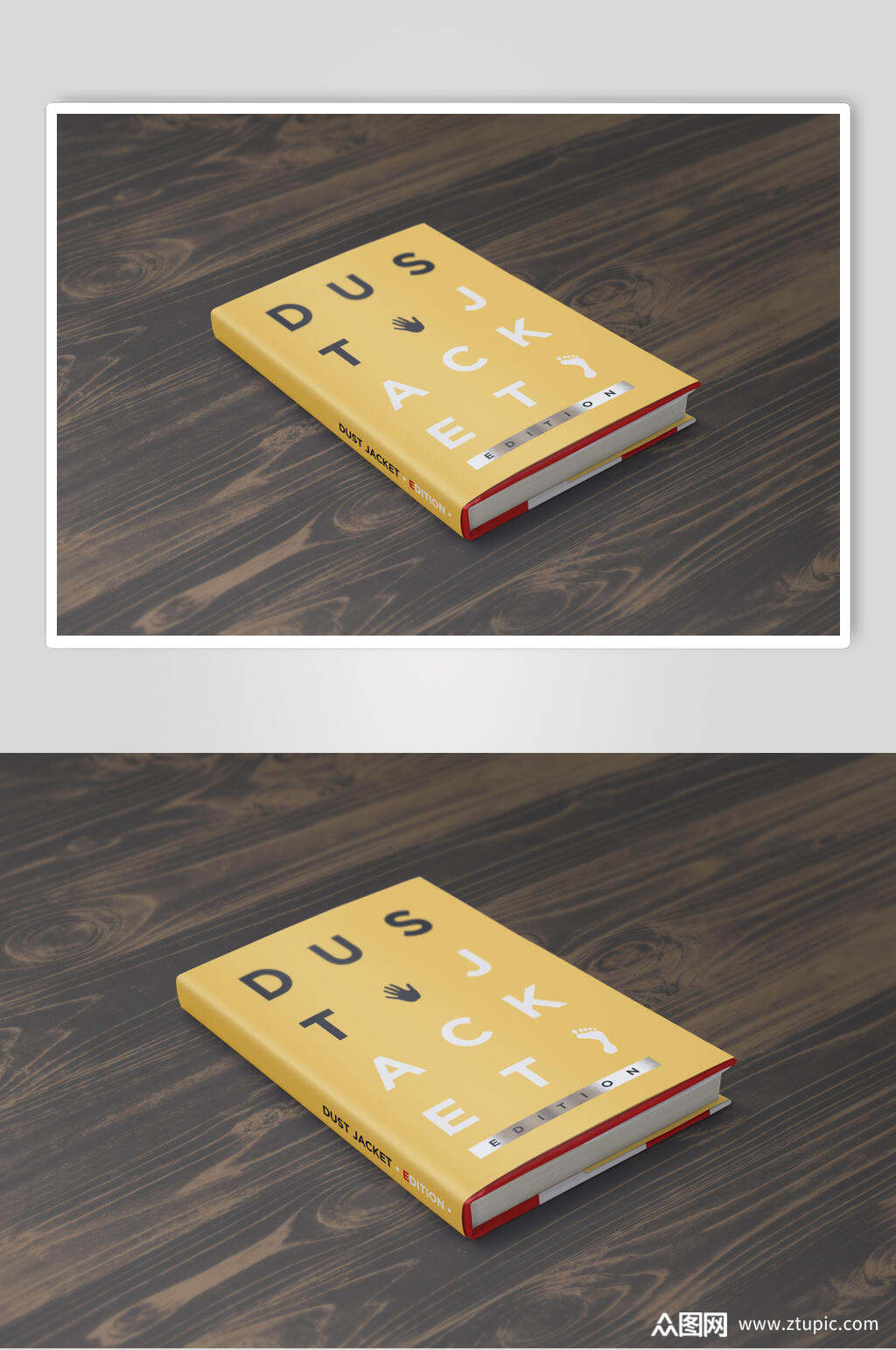 精美书籍封面设计样机素材