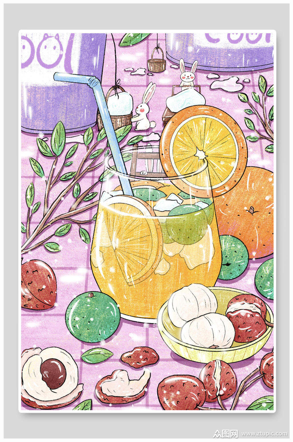 本作品是由一个人的好天气上传的原创平面广告素材,适用于插画设计