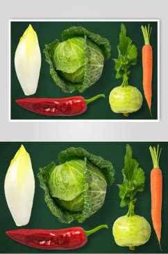 包菜生鲜蔬菜素材