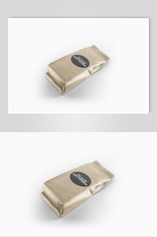 牛皮纸密封袋食品包装样机