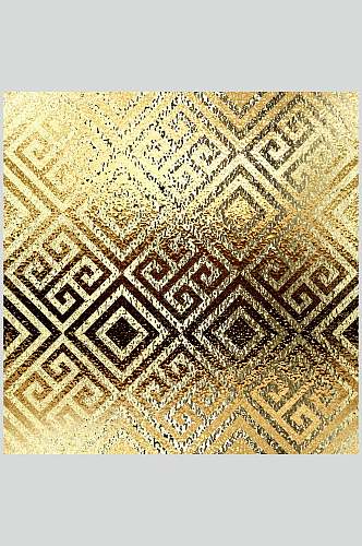 金色几何迷宫金箔材质图片