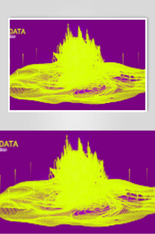 紫色大数据矢量素材
