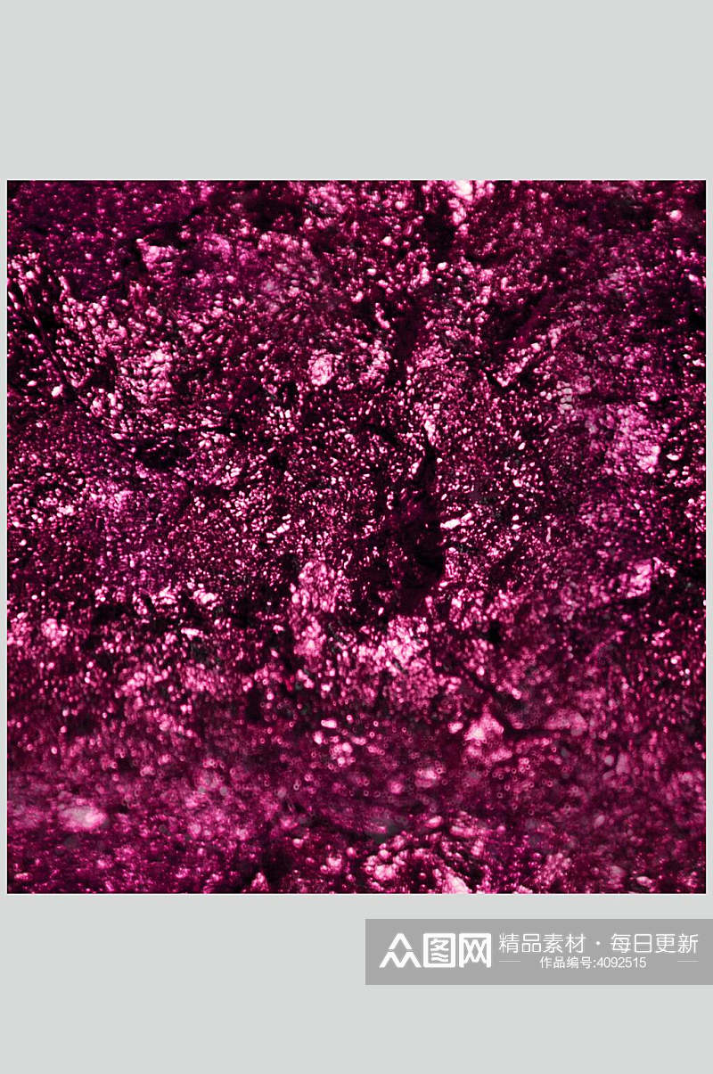 紫色粗糙岩石形金箔材质图片素材