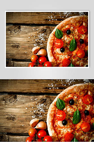 小番茄经典披萨图片