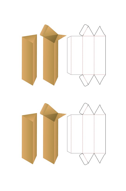 经典通用各式包装设计矢量图纸