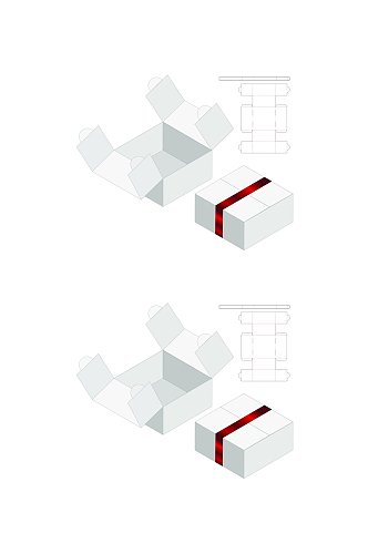 创意图纸设计食物包装矢量图纸