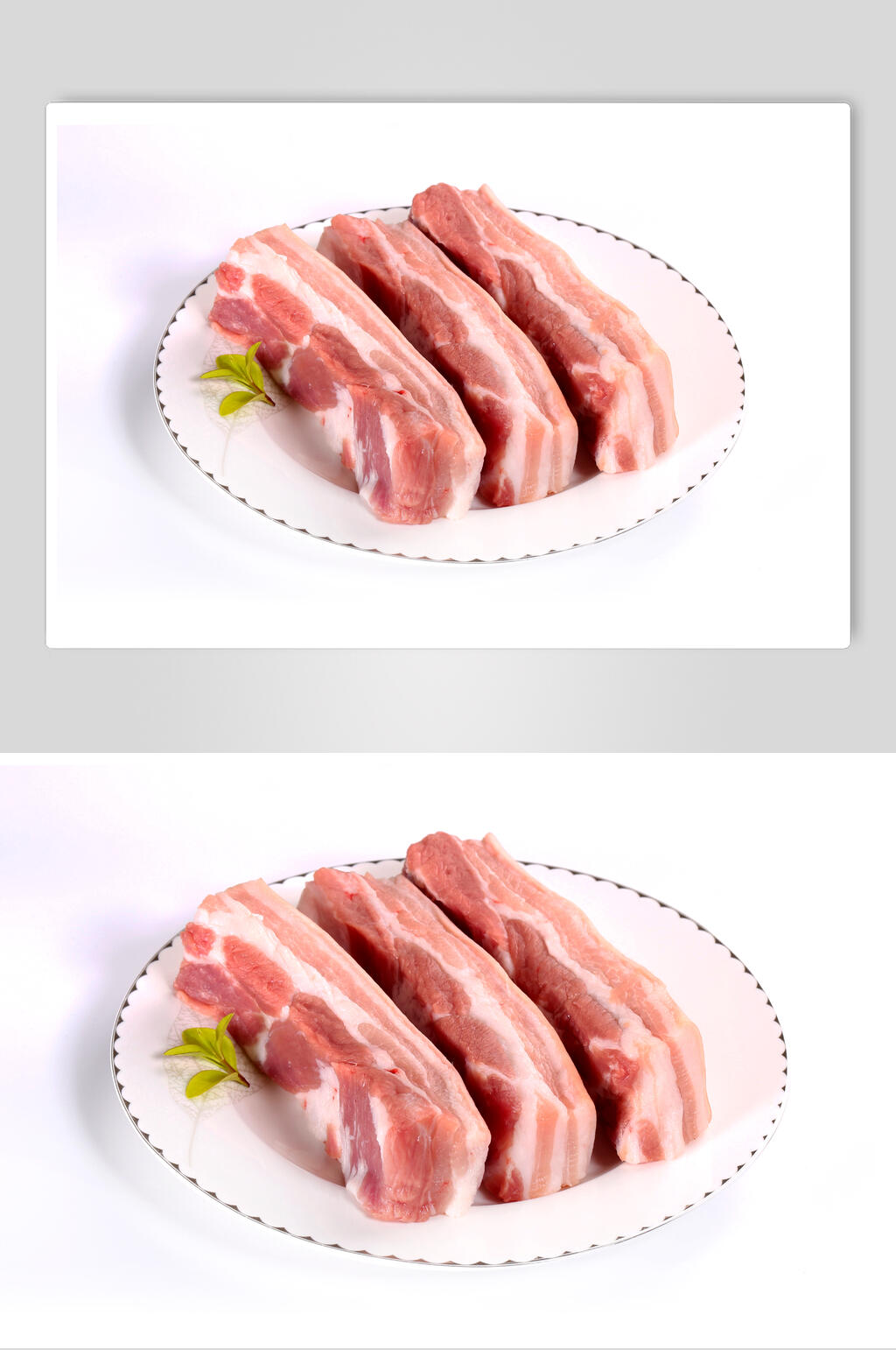 清新创意猪肉高清图片素材