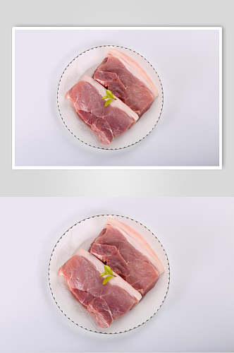 简约猪肉横图餐饮图片