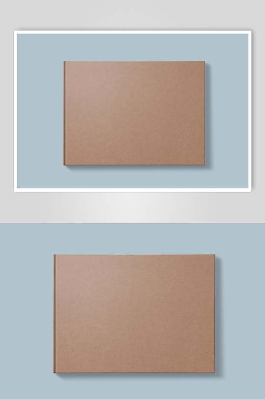 纯色背景纯色书籍样机