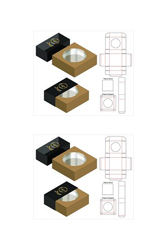 产品包装设计产品包装矢量量图纸