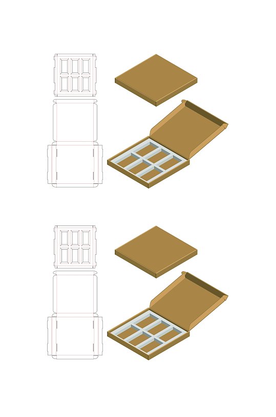 创意设计各式包装设计矢量图纸