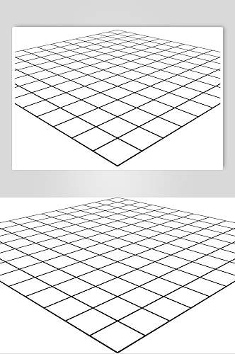 方格黑白几何图形矢量素材