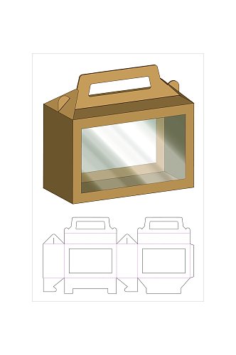 个性图纸设计产品包装矢量量图纸