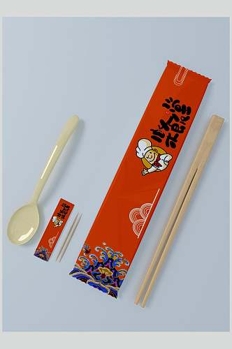 一次性木质餐具筷子样机