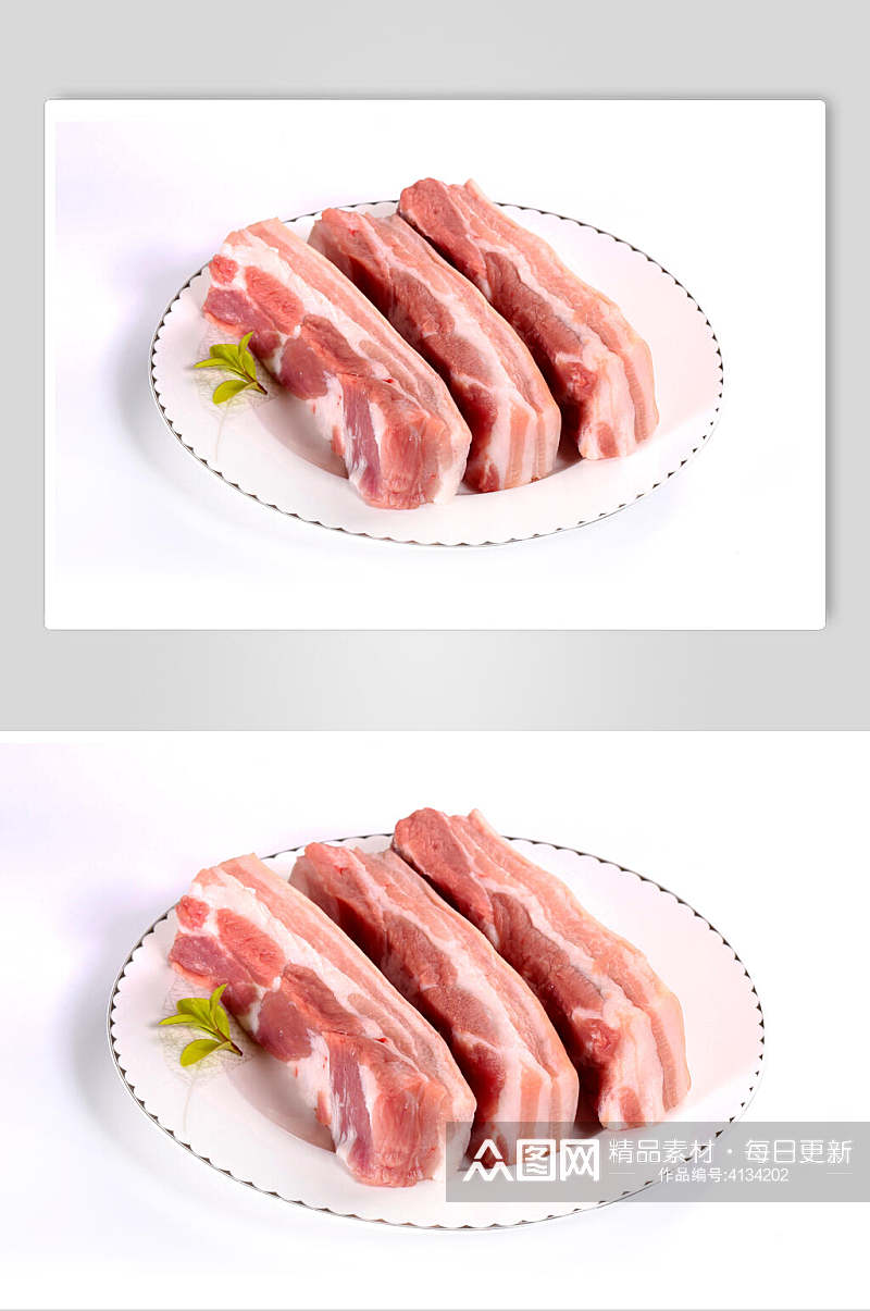 猪肉横图餐饮图片素材