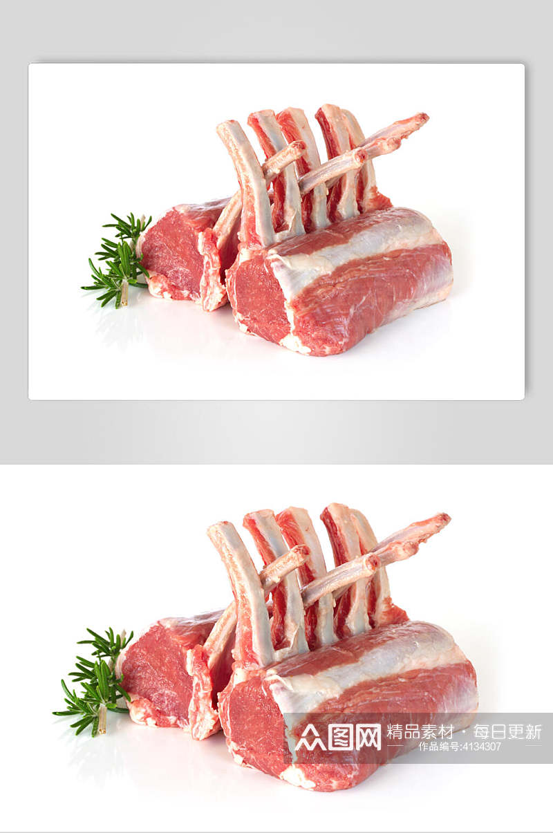 排骨猪肉食品高清图片素材